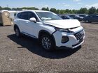 2020 Hyundai Santa Fe Se White vin: 5NMS2CAD3LH155801