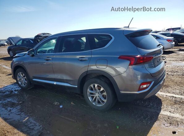5NMS2CAD4KH136110 2019 HYUNDAI SANTA Серый Задняя левая четверть