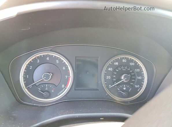 5NMS2CAD4KH136110 2019 HYUNDAI SANTA Серый Вид щитка приборов