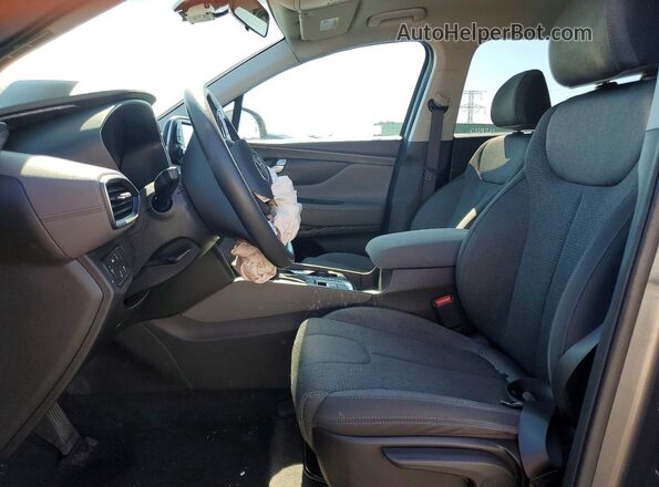 5NMS2CAD4KH136110 2019 HYUNDAI SANTA Серый Вид салона спереди