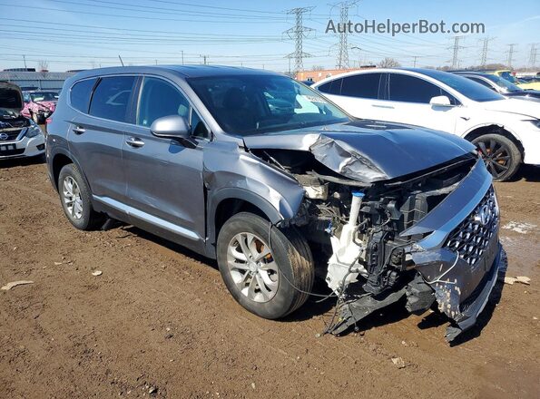 5NMS2CAD4KH136110 2019 HYUNDAI SANTA Серый Передняя правая четверть