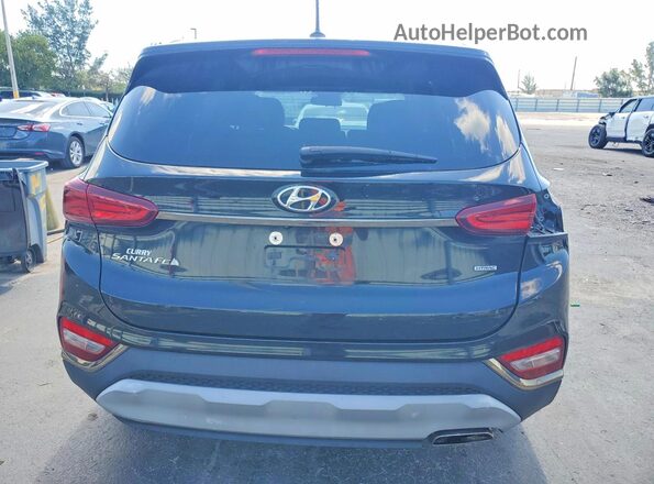 5NMS2CAD5KH049316 2019 HYUNDAI SANTA Черный Вид сзади