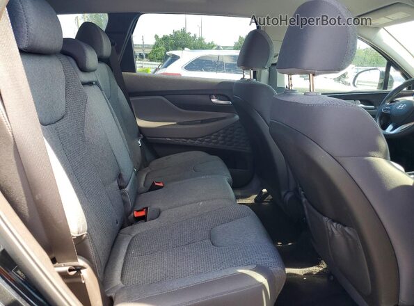 5NMS2CAD5KH049316 2019 HYUNDAI SANTA Черный Вид задних сидений