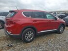 2019 Hyundai Santa Fe Se Red vin: 5NMS2CAD5KH110521