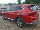 2019 Hyundai Santa Fe Se Red vin: 5NMS2CAD5KH110521