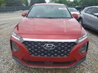 2019 Hyundai Santa Fe Se Red vin: 5NMS2CAD5KH110521