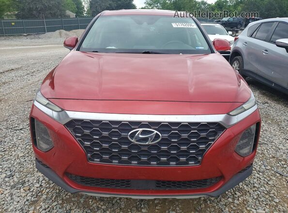 5NMS2CAD5KH110521 2019 HYUNDAI SANTA Red Вид спереду