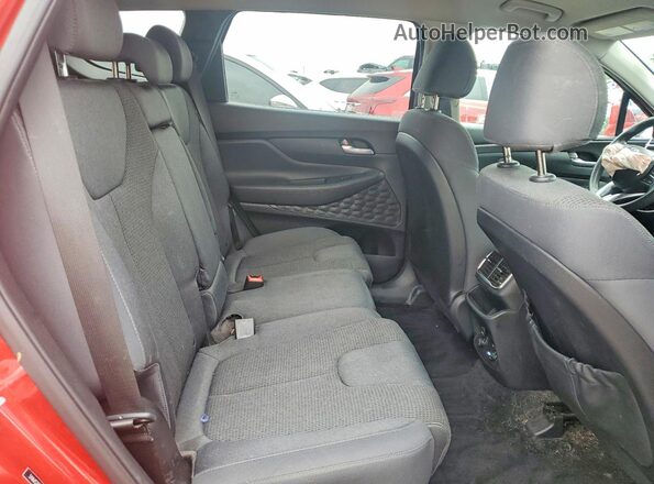 5NMS2CAD5KH110521 2019 HYUNDAI SANTA Red Вид задньої частини салону