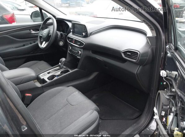 5NMS2CAD6LH194639 2020 HYUNDAI SANTA FE Gray Widok wnętrza z przodu