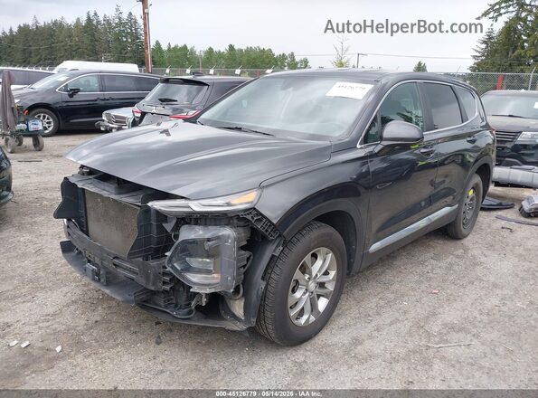 5NMS2CAD6LH194639 2020 HYUNDAI SANTA FE Gray Przód lewy
