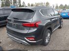 2020 Hyundai Santa Fe Se Gray vin: 5NMS2CAD6LH194639
