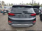 2020 Hyundai Santa Fe Se Gray vin: 5NMS2CAD6LH194639
