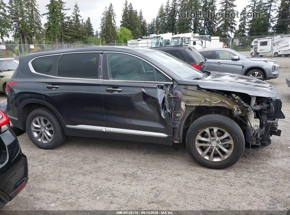 5NMS2CAD6LH194639 2020 HYUNDAI SANTA FE Gray Widok wnętrza 360 stopni