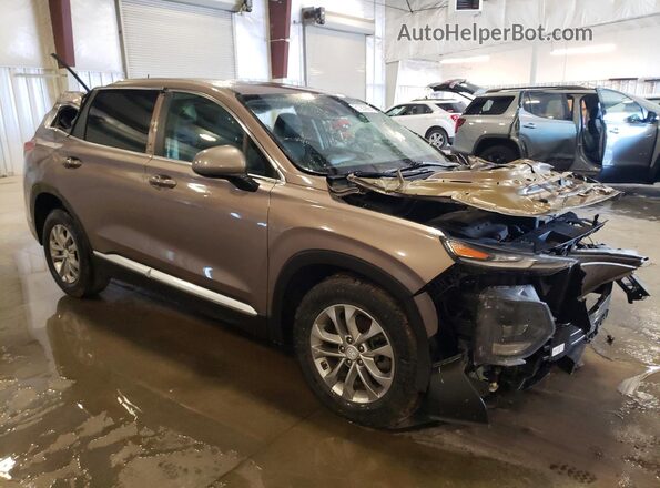 5NMS2CAD8LH168091 2020 HYUNDAI SANTA Brown Przód prawy