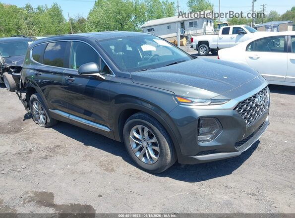 5NMS2CAD8LH193122 2020 HYUNDAI SANTA FE Зеленый Передняя правая четверть