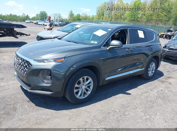 5NMS2CAD8LH193122 2020 HYUNDAI SANTA FE Зеленый Передняя левая четверть