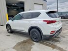 2019 Hyundai Santa Fe Se White vin: 5NMS2CAD9KH100817