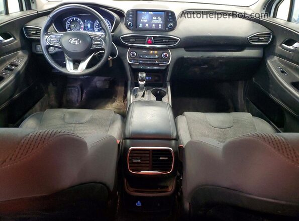 5NMS2CAD9KH100817 2019 HYUNDAI SANTA White წინა პანელის ხედი