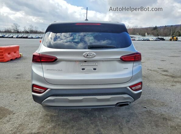 5NMS2CAD9LH279314 2020 HYUNDAI SANTA Серебряный Вид сзади