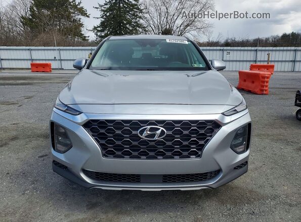 5NMS2CAD9LH279314 2020 HYUNDAI SANTA Серебряный Вид спереди