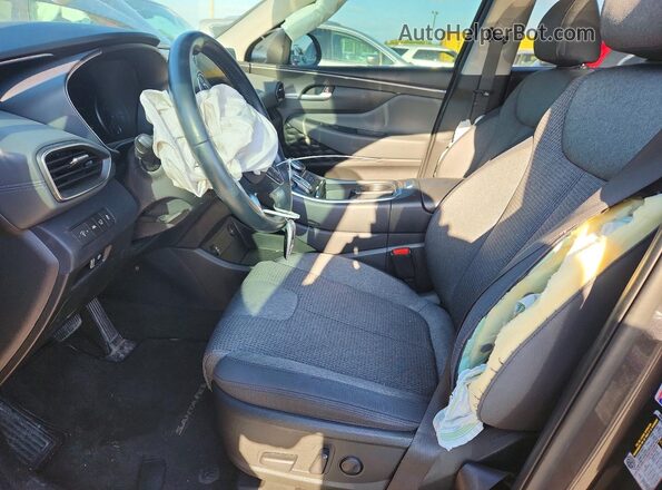 5NMS2DAJ0PH613554 2023 HYUNDAI SANTA Серый Вид салона спереди