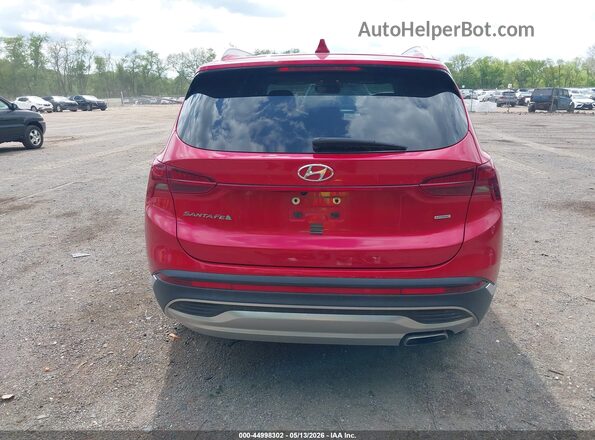 5NMS2DAJ1MH359896 2021 HYUNDAI SANTA FE Красный 