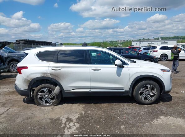 5NMS2DAJ3NH377432 2022 HYUNDAI SANTA FE White Widok wnętrza z tyłu