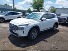 2022 Hyundai Santa Fe Sel White vin: 5NMS2DAJ3NH377432