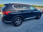 2022 Hyundai Santa Fe Sel Черный vin: 5NMS2DAJ3NH385109