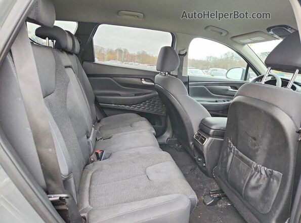 5NMS2DAJ8NH469880 2022 HYUNDAI SANTA Gray Vista de los asientos traseros