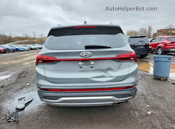 5NMS2DAJ8NH469880 2022 HYUNDAI SANTA Gray Vista trasera