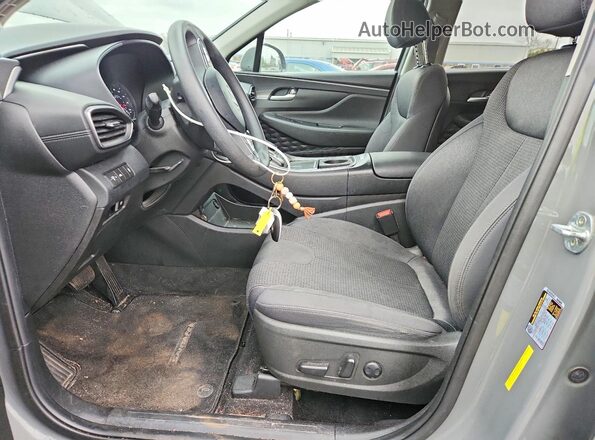5NMS2DAJ8NH469880 2022 HYUNDAI SANTA Gray Vista interior delantera