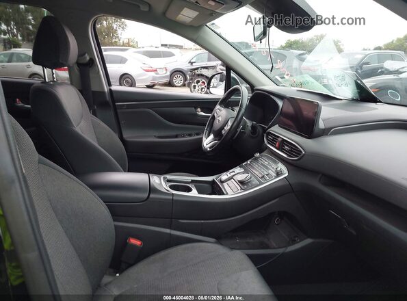 5NMS2DAJ8PH515968 2023 HYUNDAI SANTA FE Черный Вид салона спереди