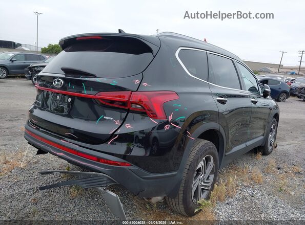 5NMS2DAJ8PH515968 2023 HYUNDAI SANTA FE Черный Задняя правая четверть
