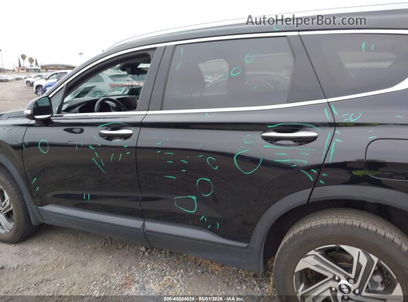5NMS2DAJ8PH515968 2023 HYUNDAI SANTA FE Черный Панорамный вид салона 360°