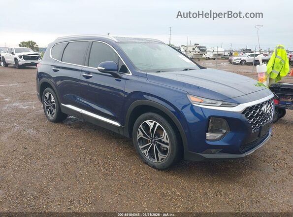 5NMS33AA5LH260908 2020 HYUNDAI SANTA FE Blue წინა მარჯვენა