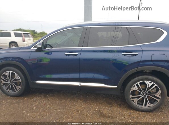 5NMS33AA5LH260908 2020 HYUNDAI SANTA FE Blue სალონის 360-გრადუსიანი ხედი