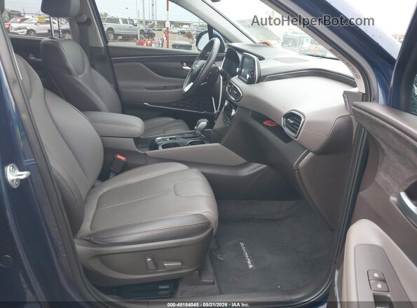5NMS33AA5LH260908 2020 HYUNDAI SANTA FE Blue წინა სალონის ხედი