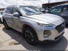 2020 Hyundai Santa Fe Sel 2.0t Silver vin: 5NMS33AA6LH265101
