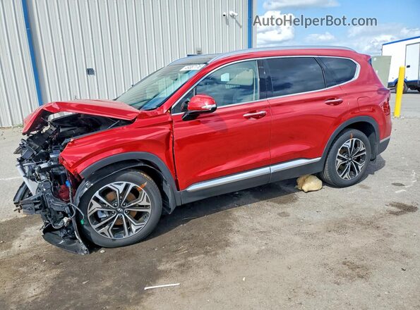 5NMS33AA6LH288362 2020 HYUNDAI SANTA Красный Передняя левая четверть