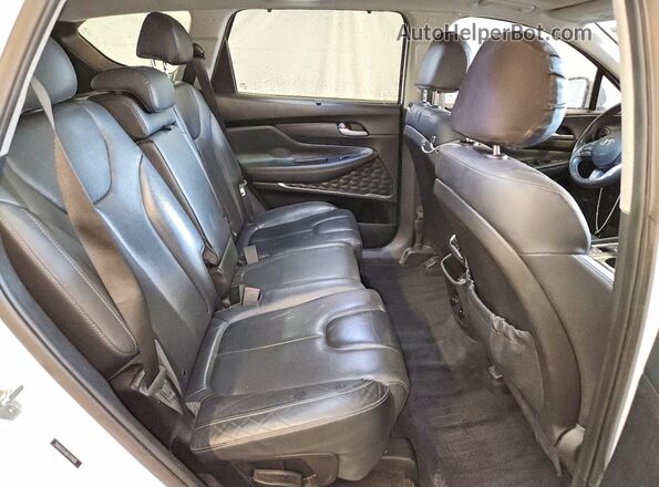 5NMS33AA8LH139080 2020 HYUNDAI SANTA Белый Вид задней части салона