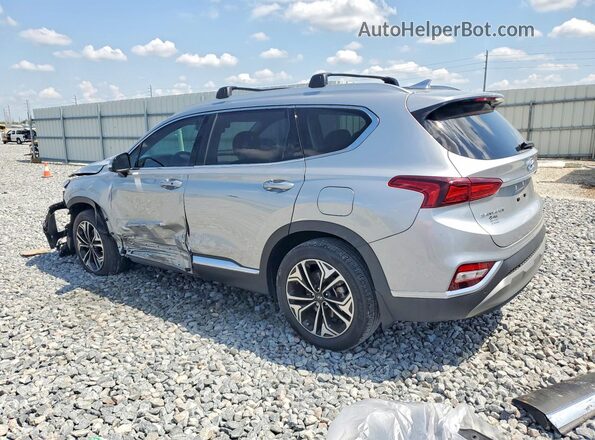 5NMS33AA8LH276195 2020 HYUNDAI SANTA Серебряный Задняя левая четверть