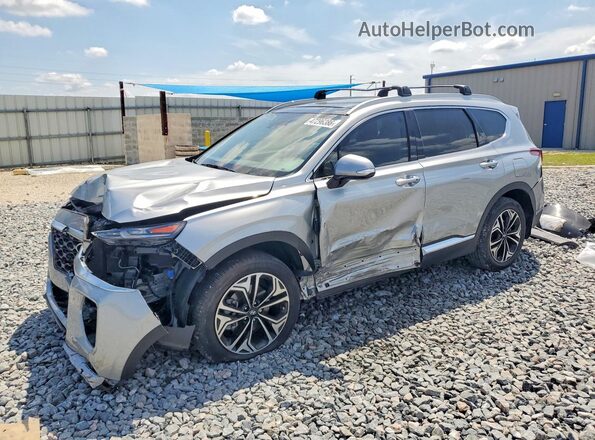 5NMS33AA8LH276195 2020 HYUNDAI SANTA Серебряный Передняя левая четверть