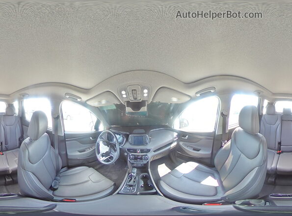 5NMS33AA8LH276195 2020 HYUNDAI SANTA Серебряный Панорамный вид салона 360°