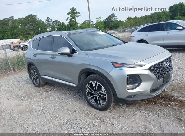 5NMS33AA9LH251922 2020 HYUNDAI SANTA FE Серый Передняя правая четверть