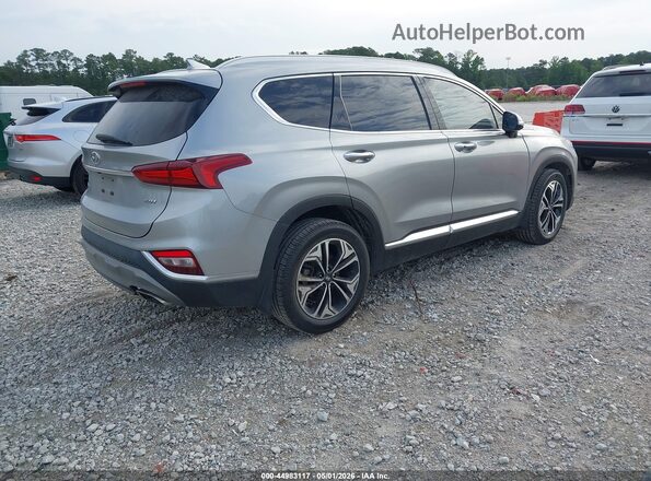 5NMS33AA9LH251922 2020 HYUNDAI SANTA FE Серый Задняя правая четверть