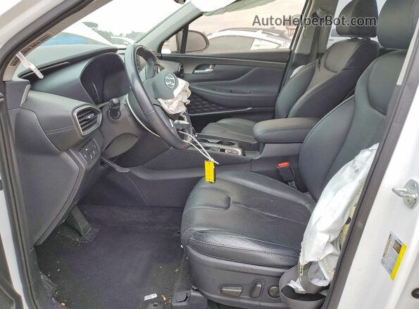 5NMS33AAXLH301601 2020 HYUNDAI SANTA Белый Вид салона спереди