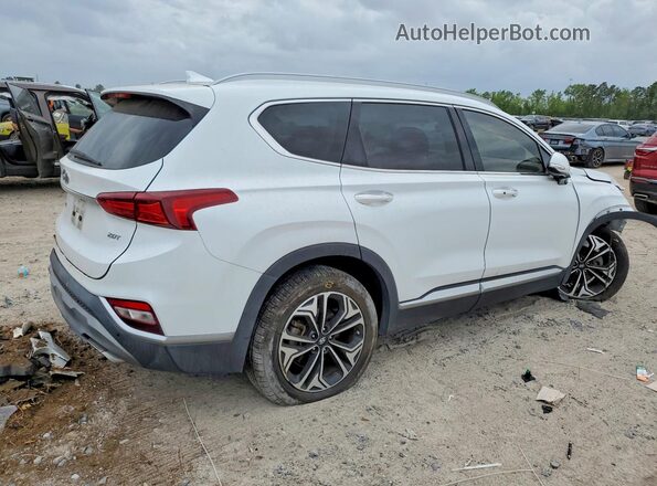 5NMS33AAXLH301601 2020 HYUNDAI SANTA Белый Задняя правая четверть
