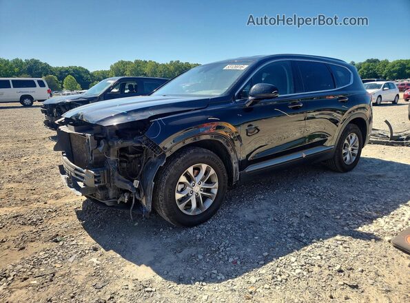 5NMS33AD0KH051276 2019 HYUNDAI SANTA Черный Передняя левая четверть