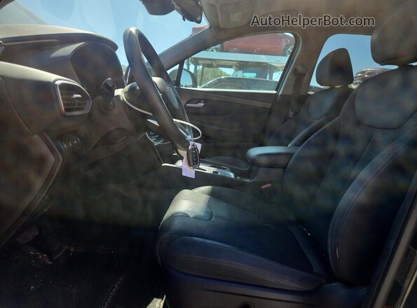 5NMS33AD0KH051276 2019 HYUNDAI SANTA Черный Вид салона спереди